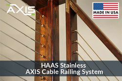 HAAS Stainless AXIS Cable Railing System