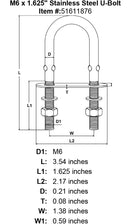 Stainless U-Bolts