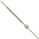HAAS Axis Straight Run Cable Rail Tension Fitting Assembly for Wood Posts
