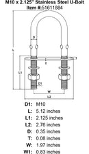 Stainless U-Bolts