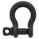 Chicago Hardware Black Oxide Screw Pin Anchor Shackles