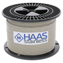 HAAS Stainless 7x19 Type 316 Stainless Steel Cable Reel