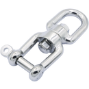5/8" Grade 304 Stainless Eye x Jaw Swivel