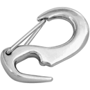 1/2" Grade 304 Stainless Spring Gate Snap with Hook