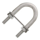 Stainless U-Bolts With Oversized Head, Metric