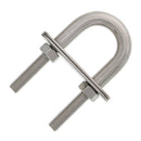 Stainless U-Bolts With Oversized Head, Metric