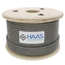 HAAS Stainless 7x19 Type 316 Stainless Steel Cable Reel