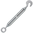 Chicago Hardware Hot Dip Galvanized Hook x Eye Turnbuckles