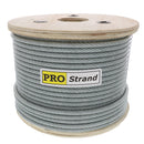 PRO Strand 7x19 Vinyl Coated Galvanized Cable Reel