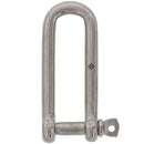 Stainless Steel Screw Pin Long D Shackle