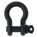 Black Powder Coated Galvanized Screw Pin Anchor Shackle