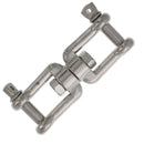 Stainless Steel Jaw x Jaw Swivel