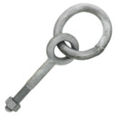 Chicago Hardware Drop Forged Hot Dip Galvanized Regular Ring Eye Bolts