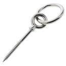 Stainless Lag Eye Bolts With Ring