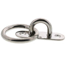 Stainless Oblong Pad Eyes With Ring