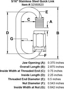Stainless Steel Quick Link
