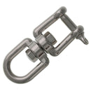 Stainless Steel Jaw x Eye Swivel