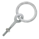 Chicago Hardware Drop Forged Hot Dip Galvanized Regular Ring Eye Bolts