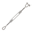 Stainless Steel Jaw x Eye Turnbuckle, U.S. Type