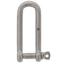 Stainless Steel Screw Pin Long D Shackle