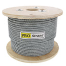 PRO Strand 6x19 IWRC Galvanized Wire Rope Reel