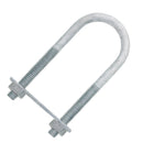 Chicago Hardware Hot Dip Galvanized Round Bend U-Bolts with Plate