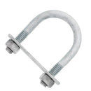 Chicago Hardware Hot Dip Galvanized Round Bend U-Bolts with Plate