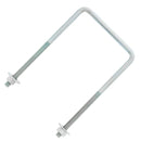 Chicago Hardware Zinc Plated Square Bend U-Bolts