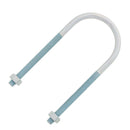 Chicago Hardware Zinc Plated Round Bend U-Bolts