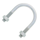 Chicago Hardware Zinc Plated Round Bend U-Bolts