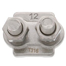 Type 316 Stainless Steel Cast Wire Rope Clip