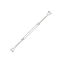 Galvanized Jaw & Jaw Turnbuckle