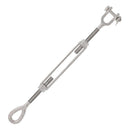 Stainless Steel Jaw x Eye Turnbuckle, U.S. Type