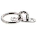 Stainless Oblong Pad Eyes With Ring