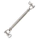 Stainless Pipe Style Jaw x Jaw Turnbuckles