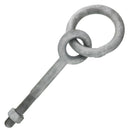 Chicago Hardware Drop Forged Hot Dip Galvanized Regular Ring Eye Bolts