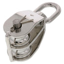Stainless Double Sheave Swivel Eye Blocks