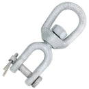 Chicago Hardware Drop Forged Hot Dip Galvanized Jaw x Eye Swivels