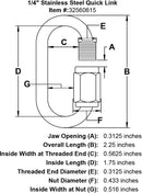 Stainless Steel Quick Link