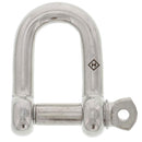 Stainless Steel Screw Pin D Shackle