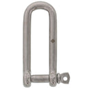 Stainless Steel Screw Pin Long D Shackle