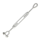 Galvanized Jaw & Eye Turnbuckle