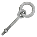Chicago Hardware Drop Forged Hot Dip Galvanized Regular Ring Eye Bolts