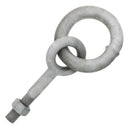 Chicago Hardware Drop Forged Hot Dip Galvanized Regular Ring Eye Bolts