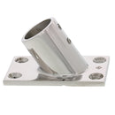 60 Degree Rectangular Concave Base Fittings