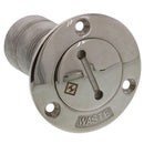 Stainless Deck Filler Fittings With Key For 1.5" Hose