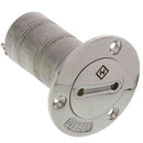 Stainless Deck Filler Fittings With Key For 2" Hose