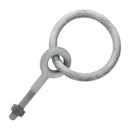 Chicago Hardware Drop Forged Hot Dip Galvanized Regular Ring Eye Bolts