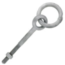 Chicago Hardware Drop Forged Hot Dip Galvanized Regular Ring Eye Bolts