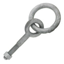 Chicago Hardware Drop Forged Hot Dip Galvanized Regular Ring Eye Bolts